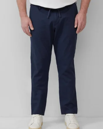 Big Sizes Pantaloni chino, barbati big sizes, Detroit, croiala Regular fit, Bleumarin inchis