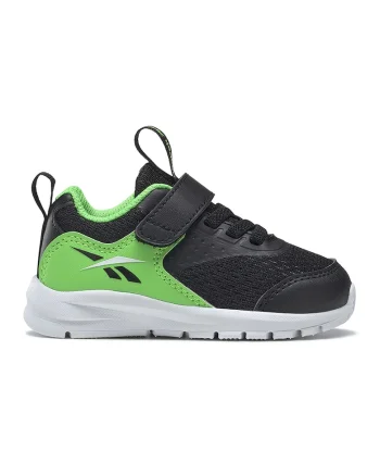 Pantofi sport cu velcro Rush Runner 4, Verde/Negru