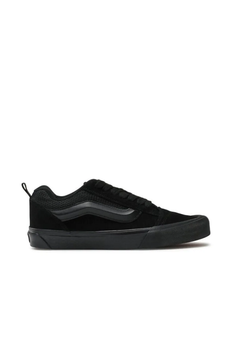 Tenisi unisex  Knu Skool VN0009QCBK, piele naturala, negru
