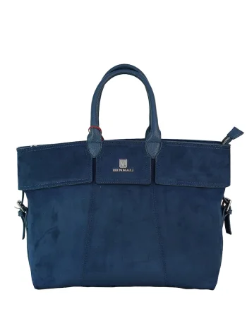 Geanta shopper Monica, Albastru