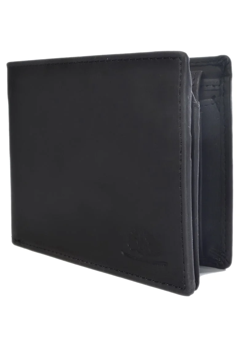 Portofel barbati piele naturala negru 12 x 9.5 x 3 cm, Vintage,