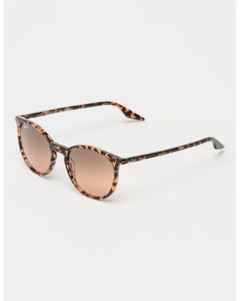 Ochelari de soare pantos unisex cu lentile cu aspect in degrade, Negru/Maro
