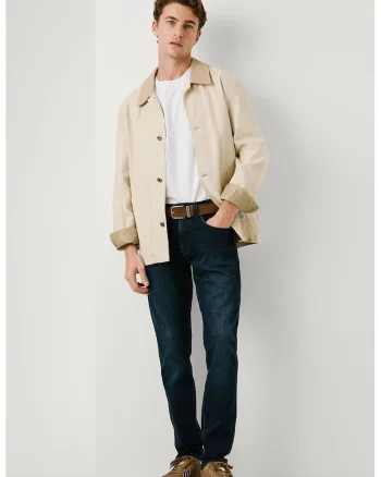 Blugi slim fit cu talie medie, Bleumarin