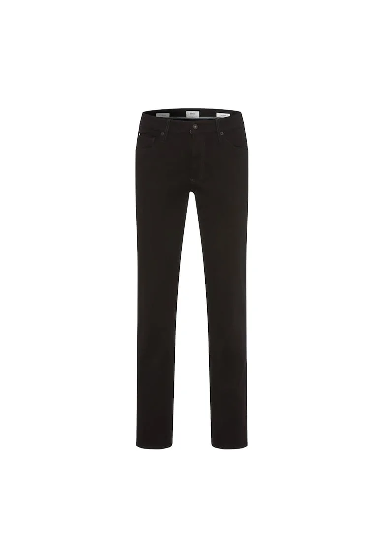 Blugi slim fit cu talie medie, Negru
