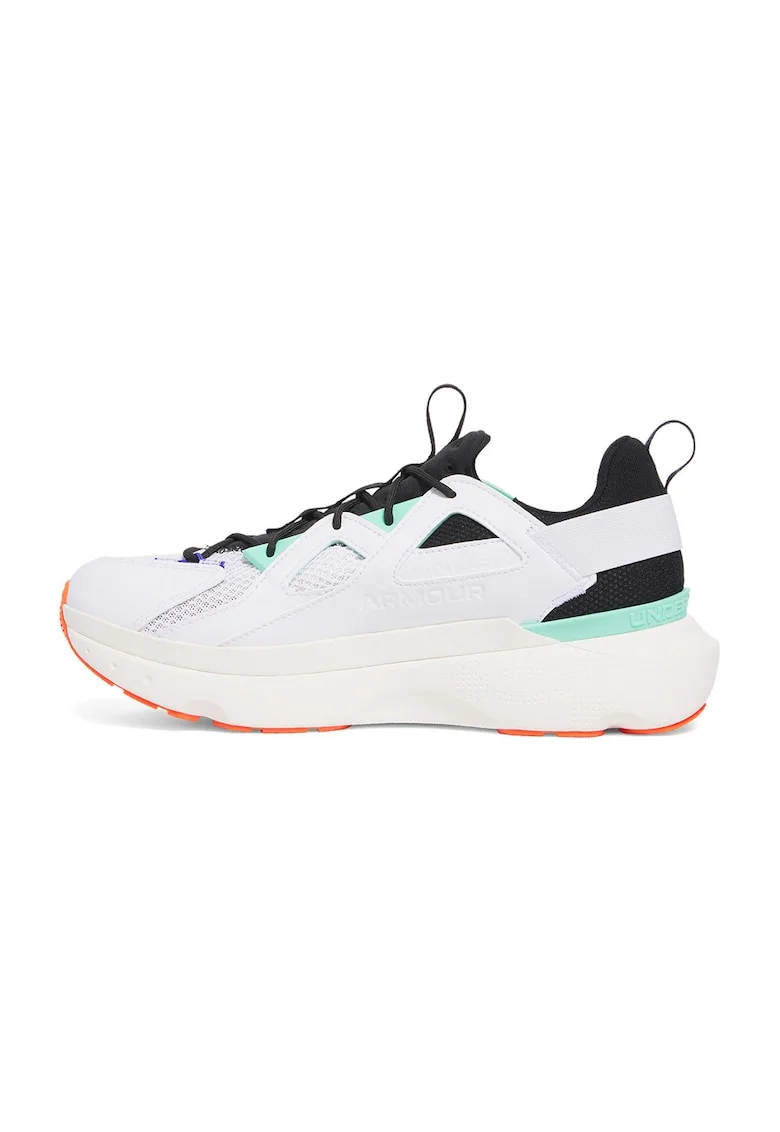 Pantofi sport Infinite MVMNT low-cut, Negru stins/Portocaliu mandarina/Alb optic