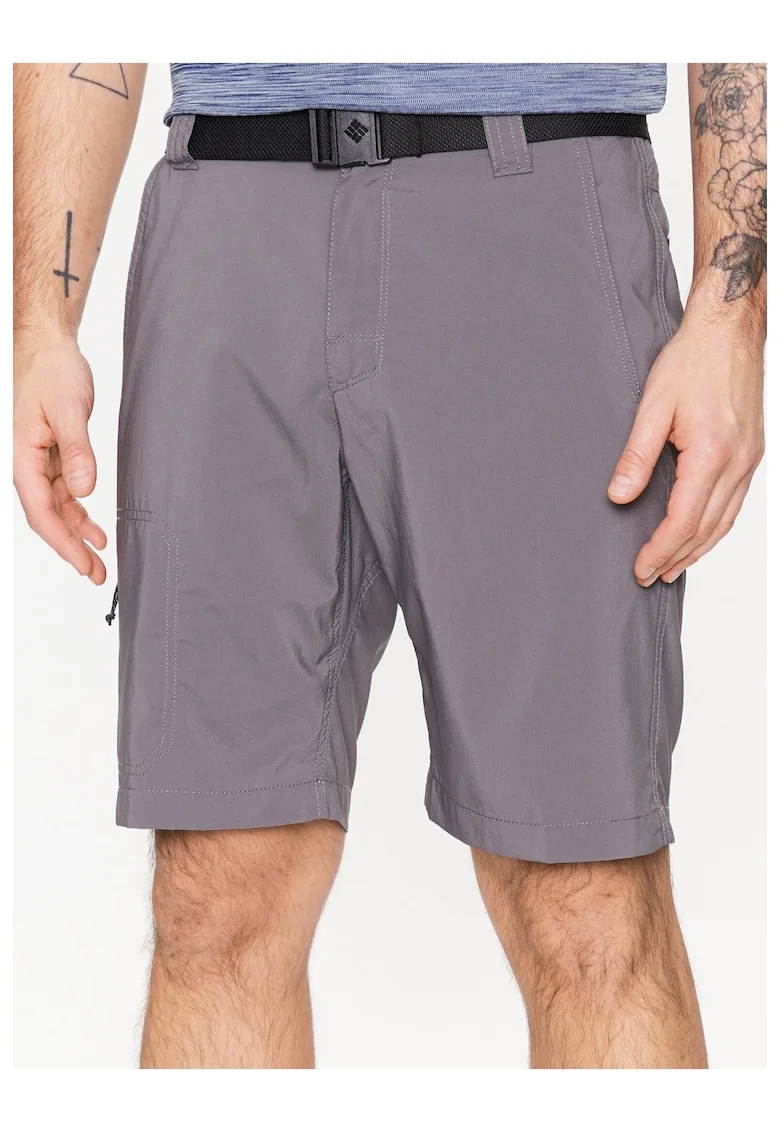 Pantaloni scurti barbati,  Poliester reciclat, Gri, Gri