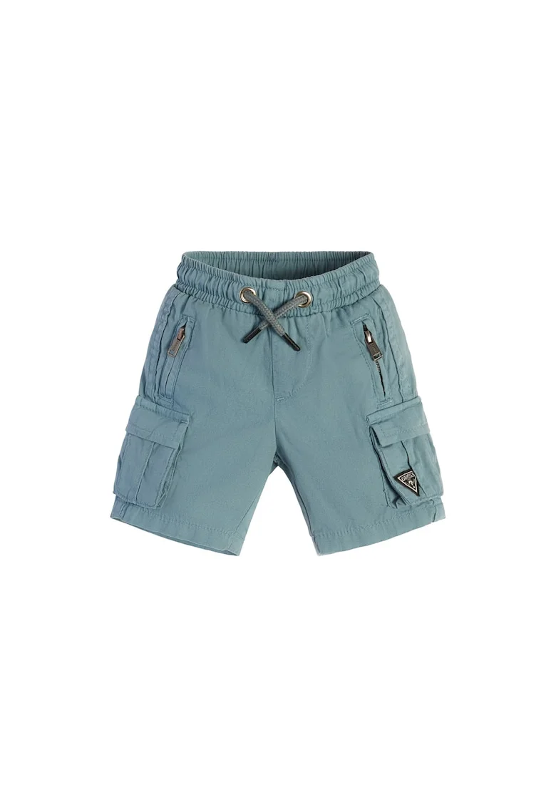 Pantaloni scurti copii,  0000302217625_6Y, Bumbac, Albastru, Albastru