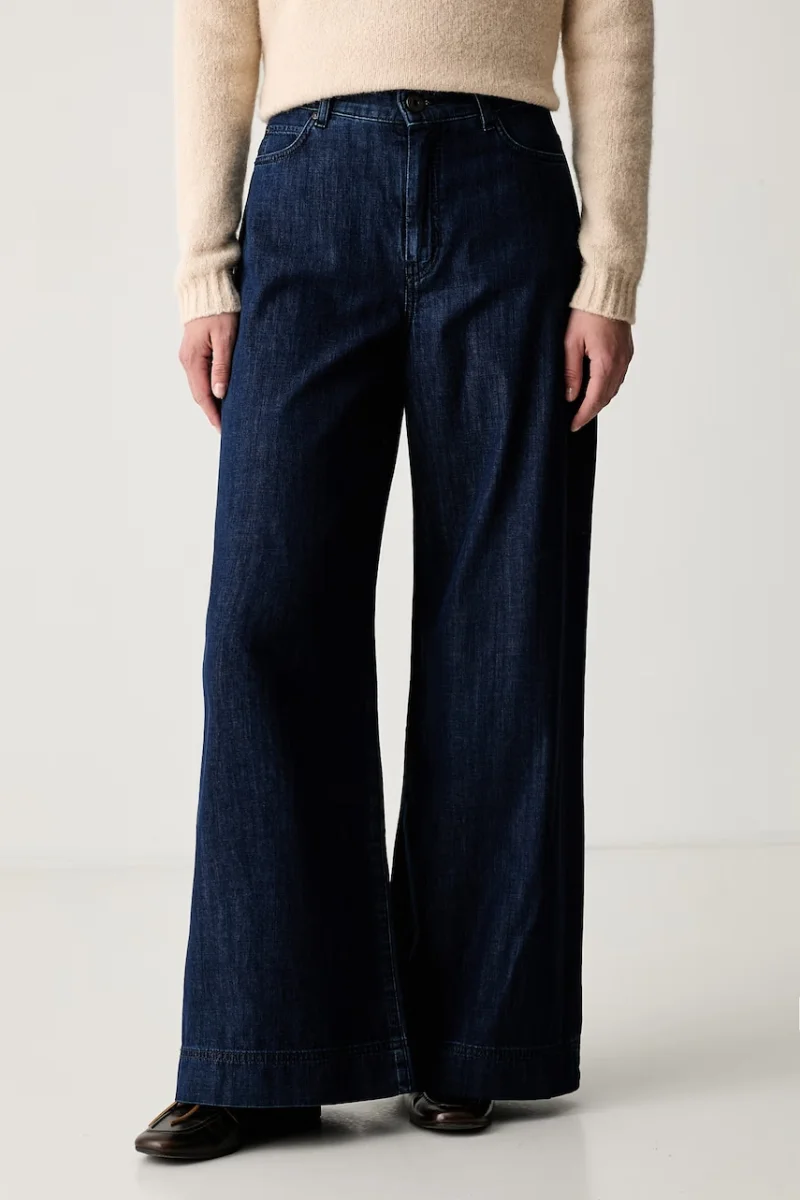 Weekend Max Mara blugi wide leg pentru femei WKDVEGA