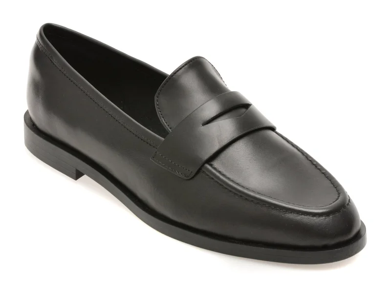 Mocasini eleganti ALDO negri, ADALADAR 001, din piele naturala