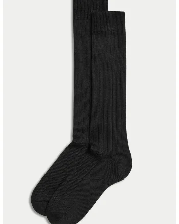 Sosete lungi uni, Negru