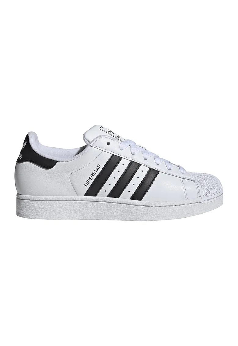 Pantofi sport unisex Superstar II din piele, Negru/Alb optic