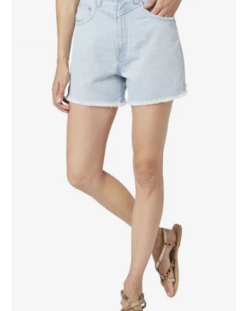 Pantaloni scurti dama,  Bumbac, Albastru, Albastru deschis