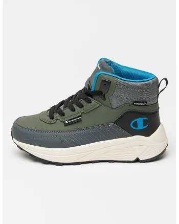 Pantofi sport inalti si impermeabili Scala, Gri/Verde feriga
