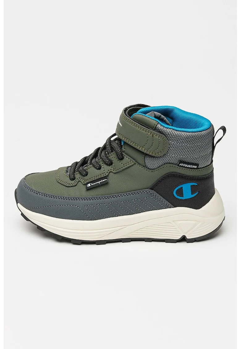 Pantofi sport inalti si impermeabili Scala, Verde masliniu