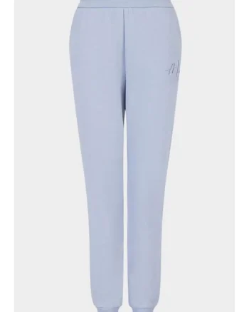 Pantaloni de trening dama,  Regular Fit, Bumbac, Albastru deschis, Albastru azur