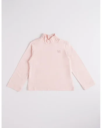 Bluza cu guler scurt, Piersica