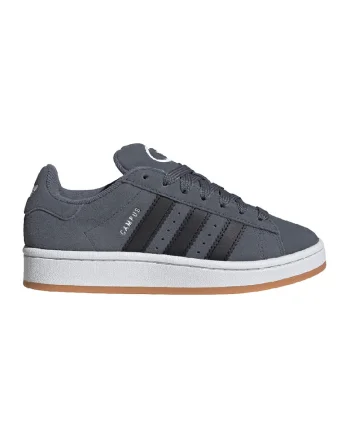 Pantofi sport Campus 00s din piele intoarsa, Negru/Gri carbune