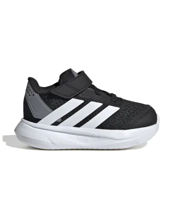 Pantofi sport cu velcro Duramo 2.0, Negru/Alb optic