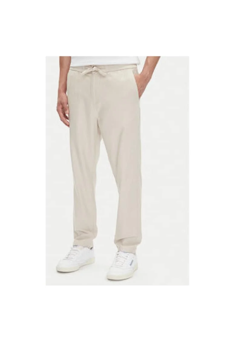 Pantaloni barbati  1016330, Bumbac, 457979, Alb