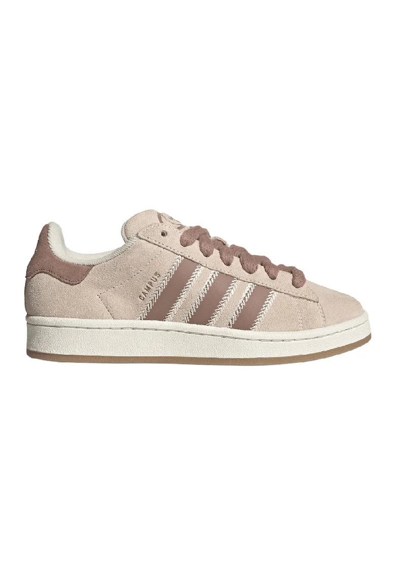 Pantofi sport din piele intoarsa Campus 00S, Bej/Roz/Roz prafuit