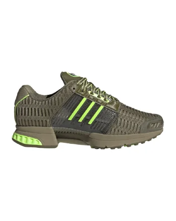 Pantofi sport din plasa Climacool, Verde masliniu