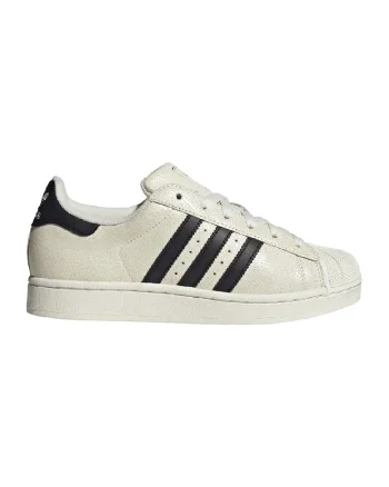 Pantofi sport din piele cu aspect retro Superstar II, Negru/Alb murdar