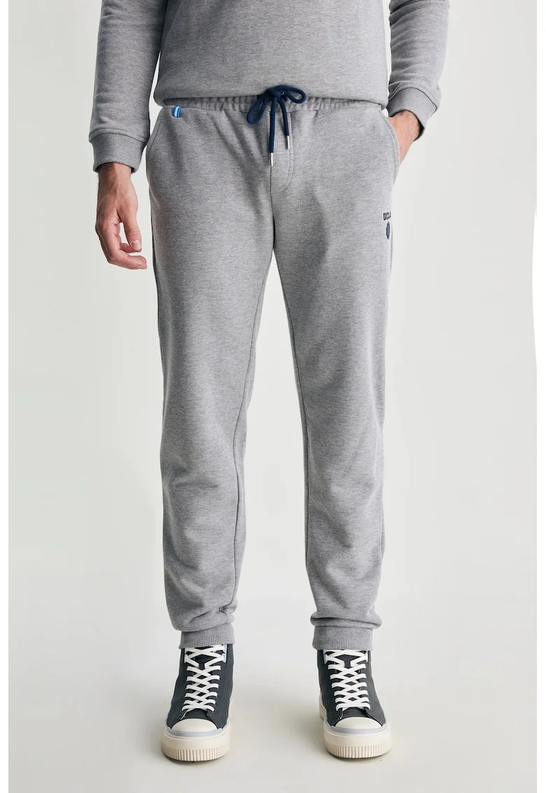 Pantaloni de trening din amestec de bumbac Luskin