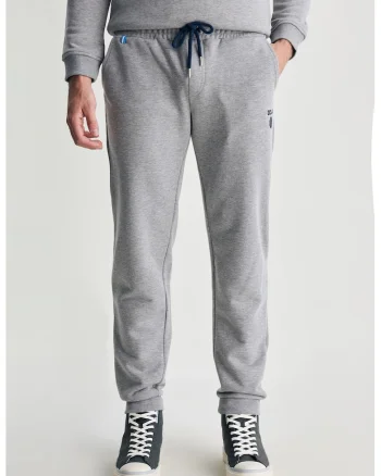 Pantaloni de trening din amestec de bumbac Luskin