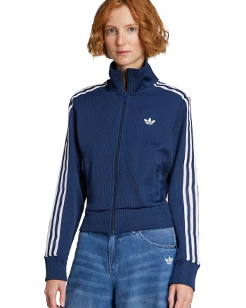Bluza de trening cu fermoar Firebird, Alb/Bleumarin