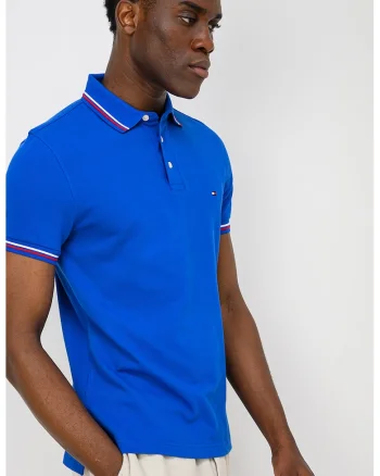 Tricou polo slim fit, Albastru royal
