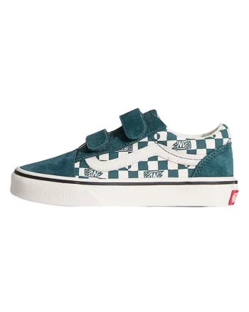 Old Skool tenisi cu piele intoarsa