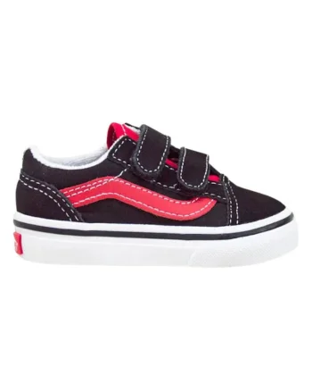 Tenisi cu garnituri din piele intoarsa si logo contrastant Old Skool V Retro