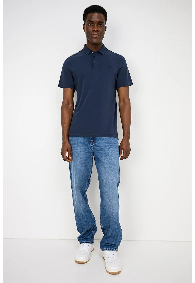 Tricou polo slim fit Palco, Albastru inchis
