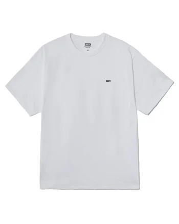 Tricou cu imprimeu pe partea din spate Icon Stencil