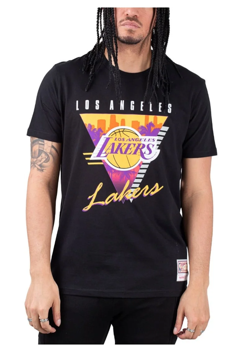 Tricou regular fit din bumbac NBA Final Seconds Los Angeles Lakers