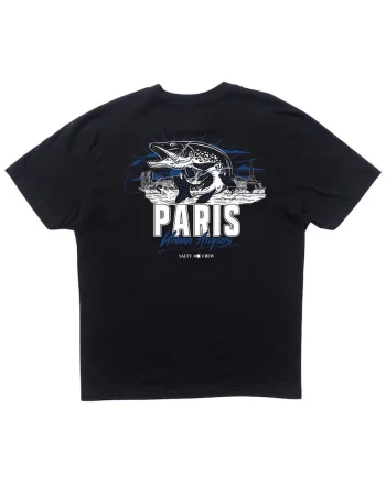 Tricou din bumbac cu maneci scurte si logo grafic