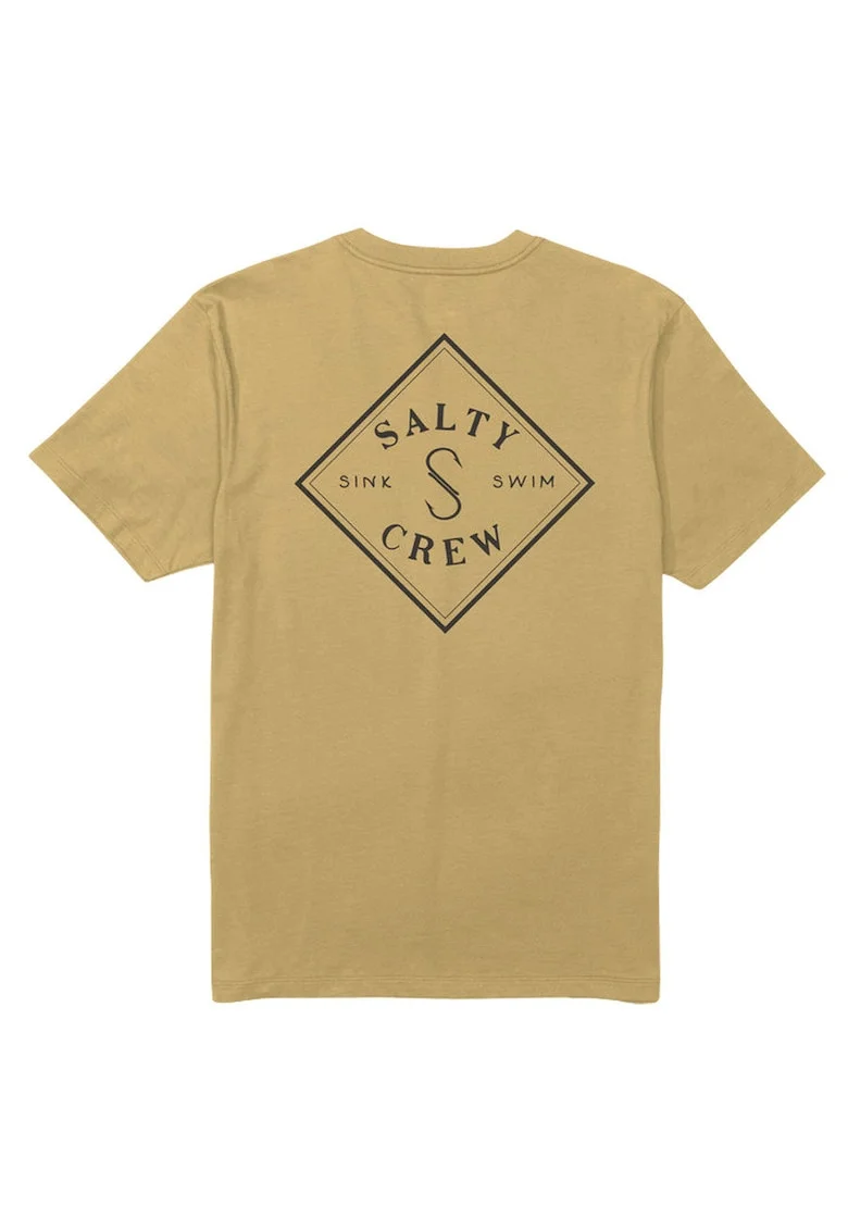 Tricou din bumbac cu maneci scurte, decolteu la baza gatului si imprimeu pe partea din spate