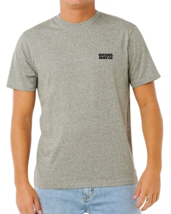 Tricou din bumbac cu model decolorat si imprimeu