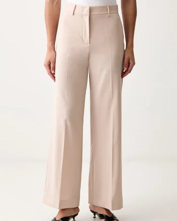 Weekend Max Mara pantaloni pentru femei din lână WKDVISIVO