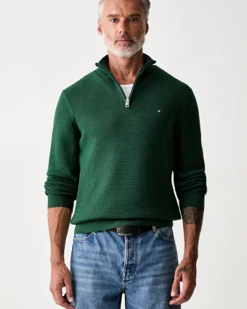 Tommy Hilfiger pulover pentru bărbați din bumbac
