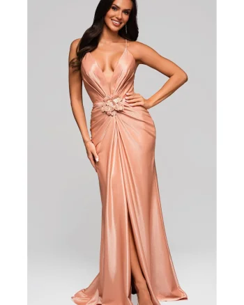Rochie de seara Maxi LARICA LA-OM-DLR206, Piersica
