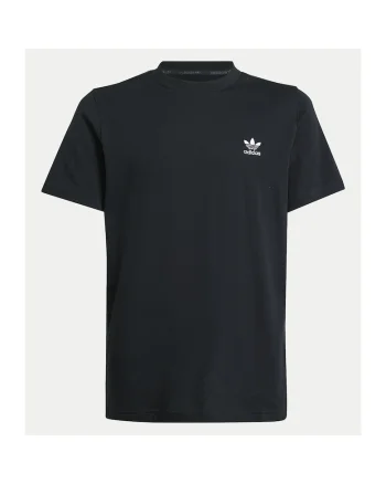 Tricou din bumbac cu decolteu la baza gatului