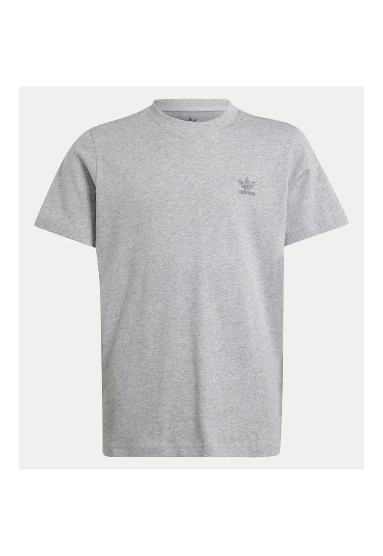 Tricou unisex din bumbac cu decolteu la baza gatului