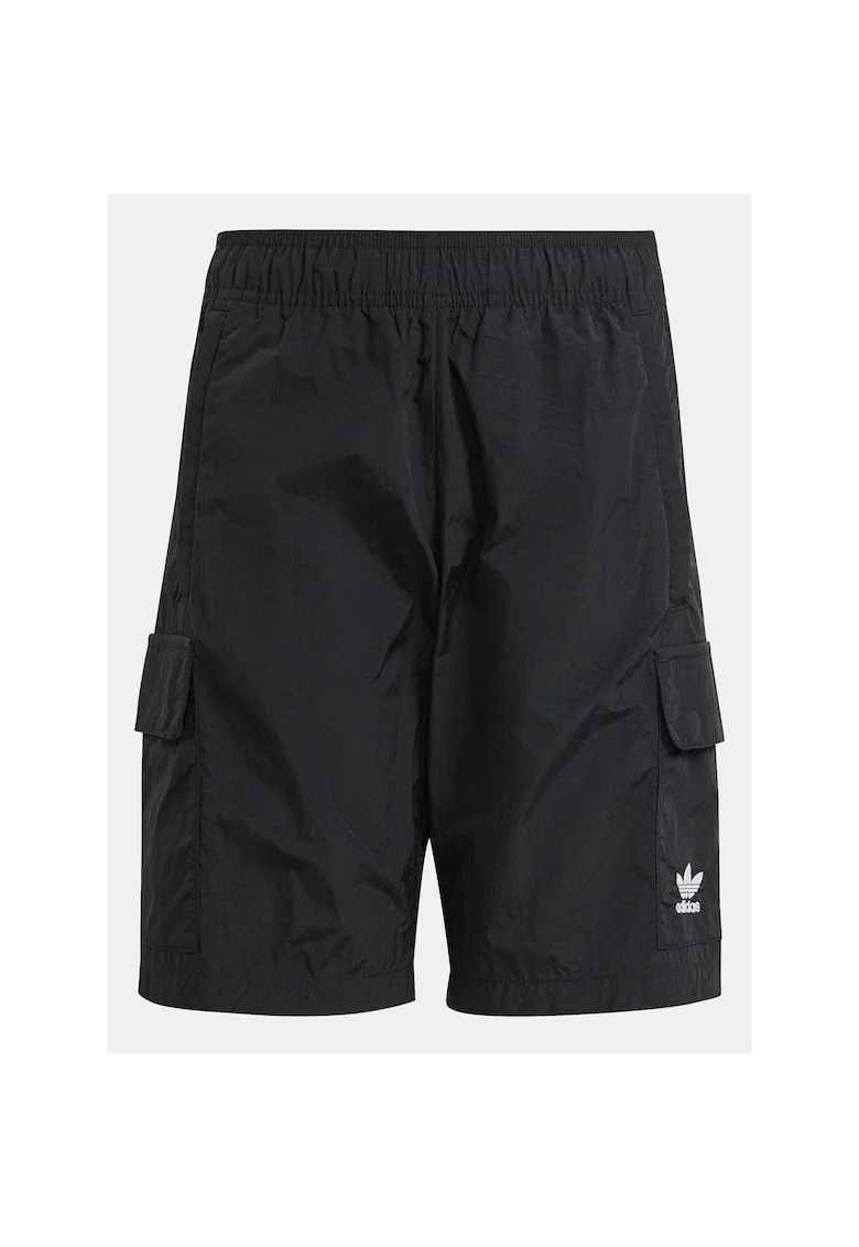 Pantaloni scurti relaxed fit cu detaliu logo