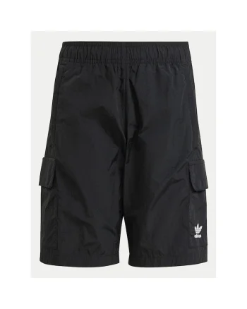 Pantaloni scurti relaxed fit cu detaliu logo