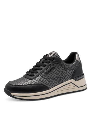 Sneakers dama 5 23613 45-BLACK/PEWTER