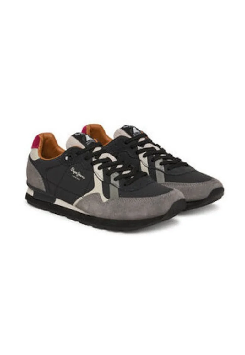 Pantofi sport pentru barbati  305416490, textil, negru/gri