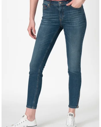 Blugi skinny Nora, Albastru inchis