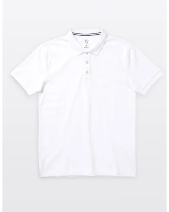 Tricou polo cu fenta scurta cu nasturi