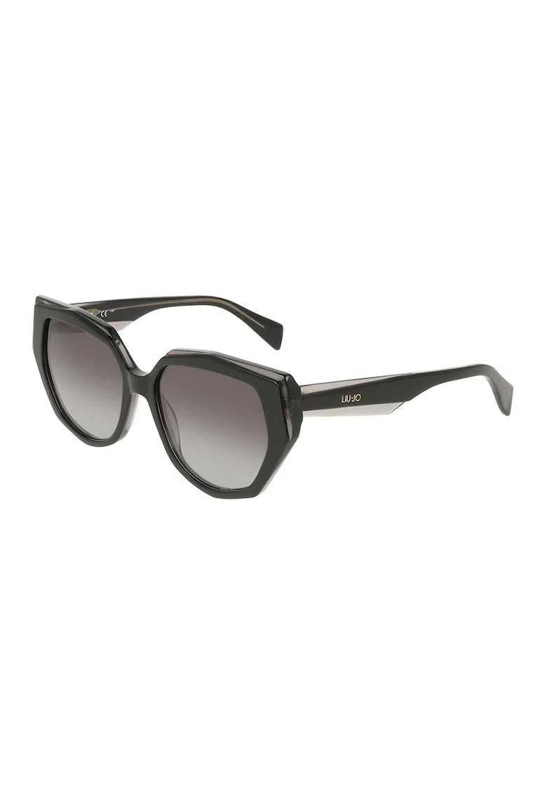 Ochelari de soare butterfly cu lentile in degrade, Gri antracit